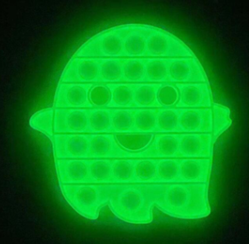 Picture of GLOW IN THE DARK GHOST POPIT